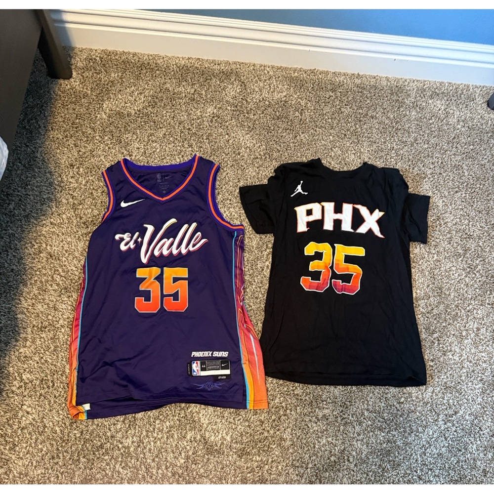 Nike adult Kevin Durant jersey and shirt set